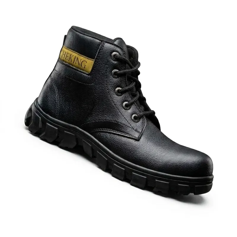 Sepatu Safety Boots Cheking Bertali